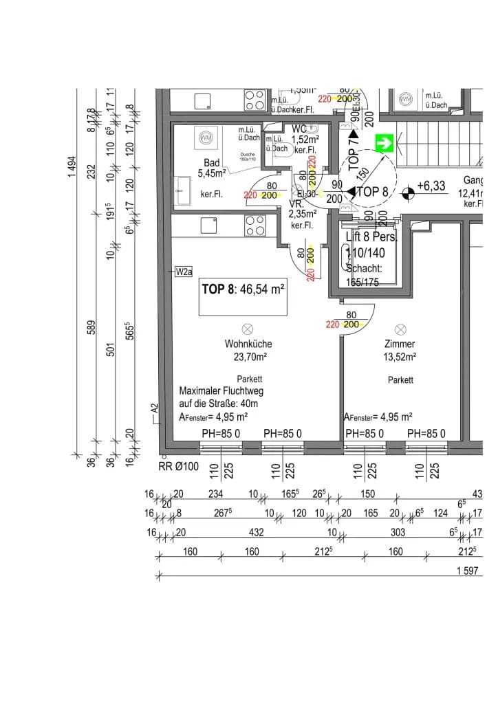 2-Zimmer-Wohnung kaufen in Wien – 46,54 m², € 237.900 – Bild 5 von 5