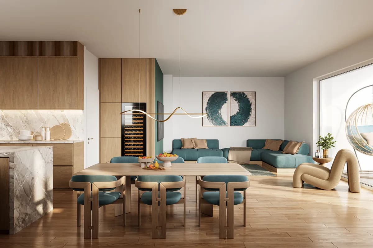 3-Zimmer-Wohnung mieten in Braunau am Inn – 70,35 m², € 1.224 – Bild 3 von 4