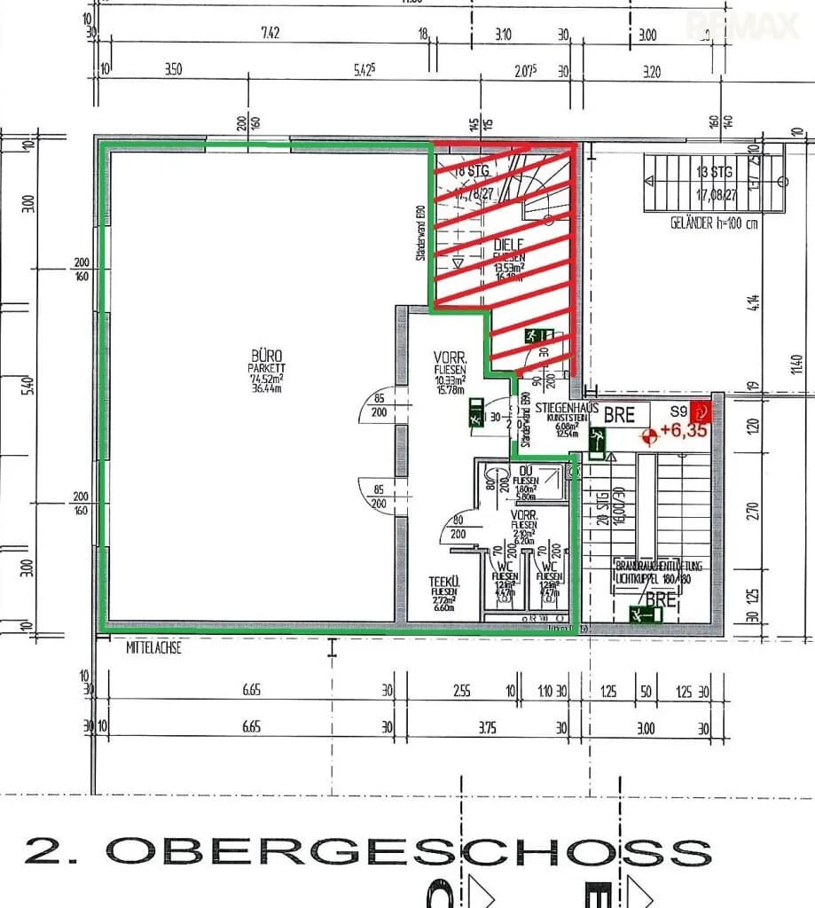 2-Zimmer-Gewerbeimmobilie mieten in Wiener Neustadt – 94 m², € 832 – Bild 15 von 19