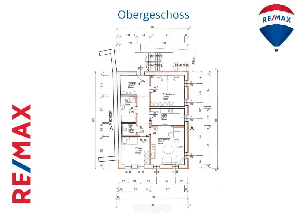 9-Zimmer-Haus kaufen in Vöcklabruck – 237 m², € 279.000 – Bild 27 von 61
