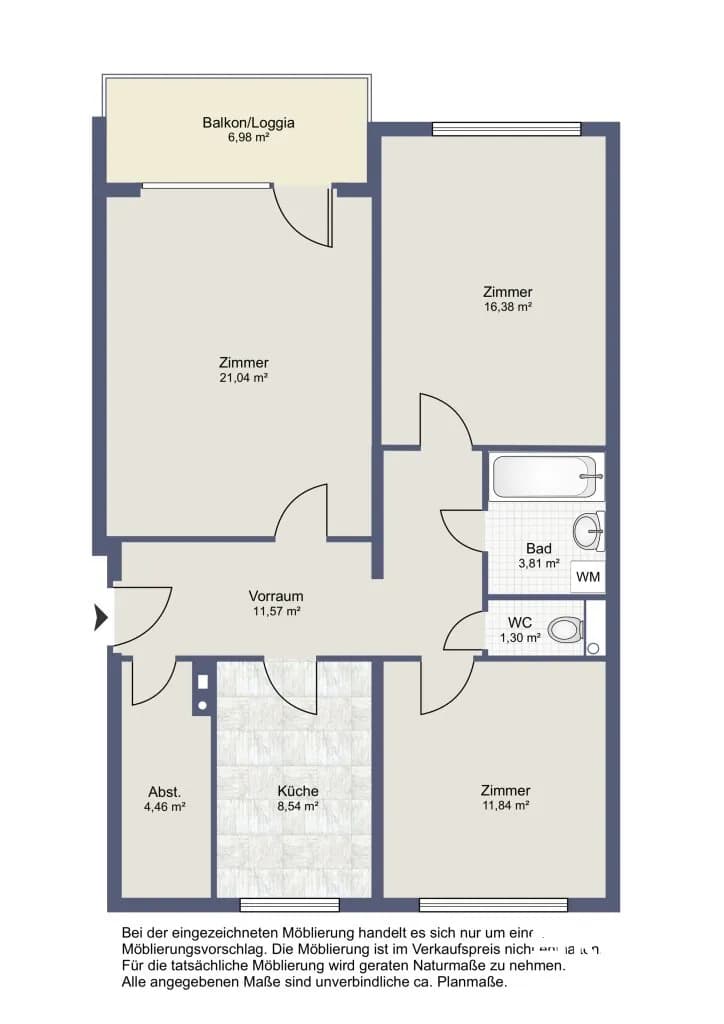 3-Zimmer-Wohnung kaufen in Innsbruck-Land – 78,94 m², € 463.000 – Bild 13 von 13