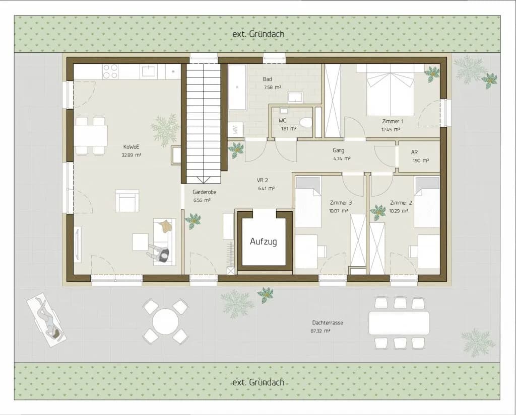 4-Zimmer-Wohnung kaufen in Graz – 96,42 m², € 714.522 – Bild 6 von 6