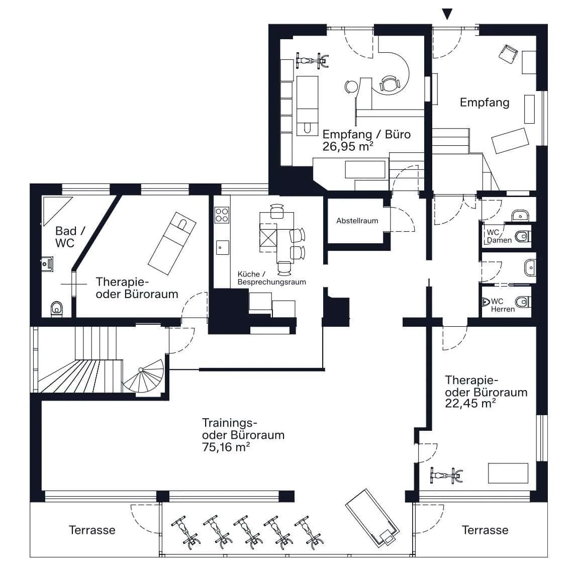 4-Zimmer-Gewerbeimmobilie mieten in Amstetten – 557 m², € 8.355 – Bild 37 von 39