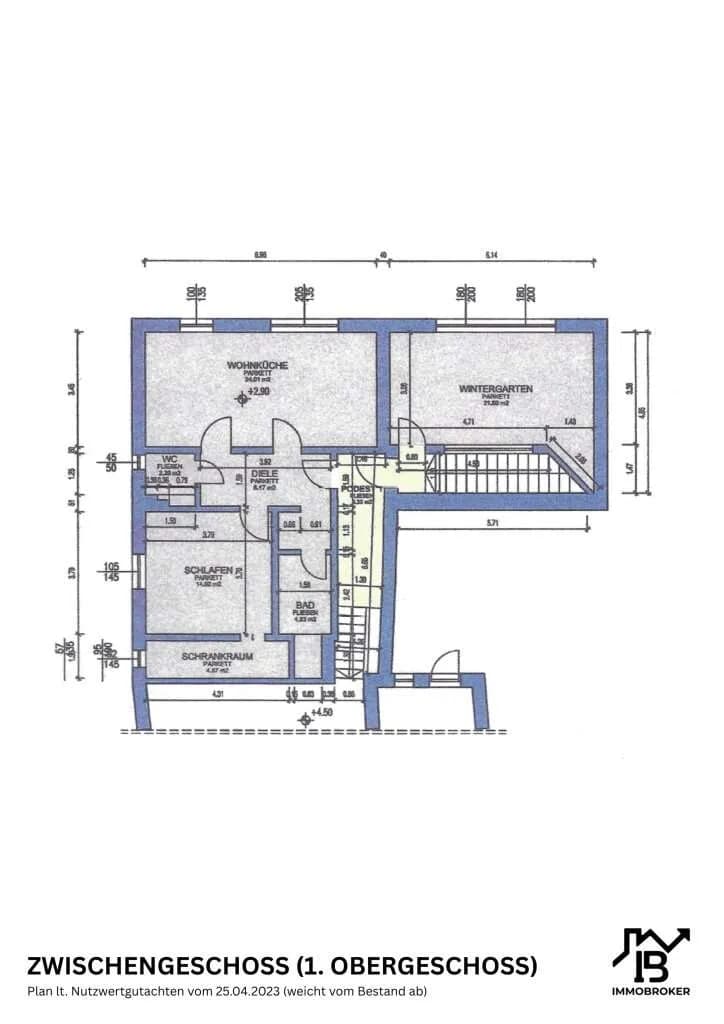 8-Zimmer-Haus kaufen in Perg – 404 m², € 295.000 – Bild 23 von 25