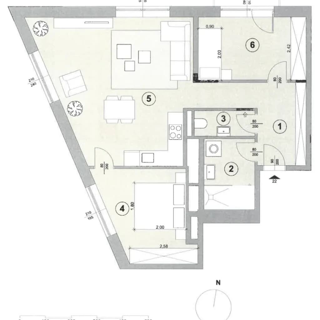 3-Zimmer-Wohnung mieten in Wien – 67,06 m², € 1.399 – Bild 9 von 9