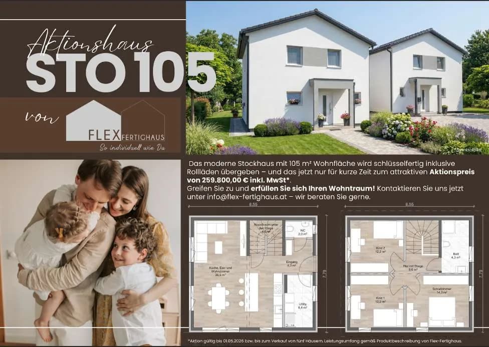 4-Zimmer-Haus kaufen in Weiz – 105 m², € 279.800 – Bild 3 von 5