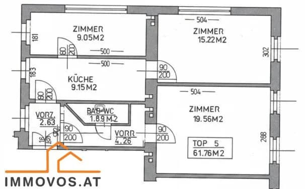 3-Zimmer-Wohnung kaufen in Wien – 62 m², € 218.888 – Bild 14 von 14