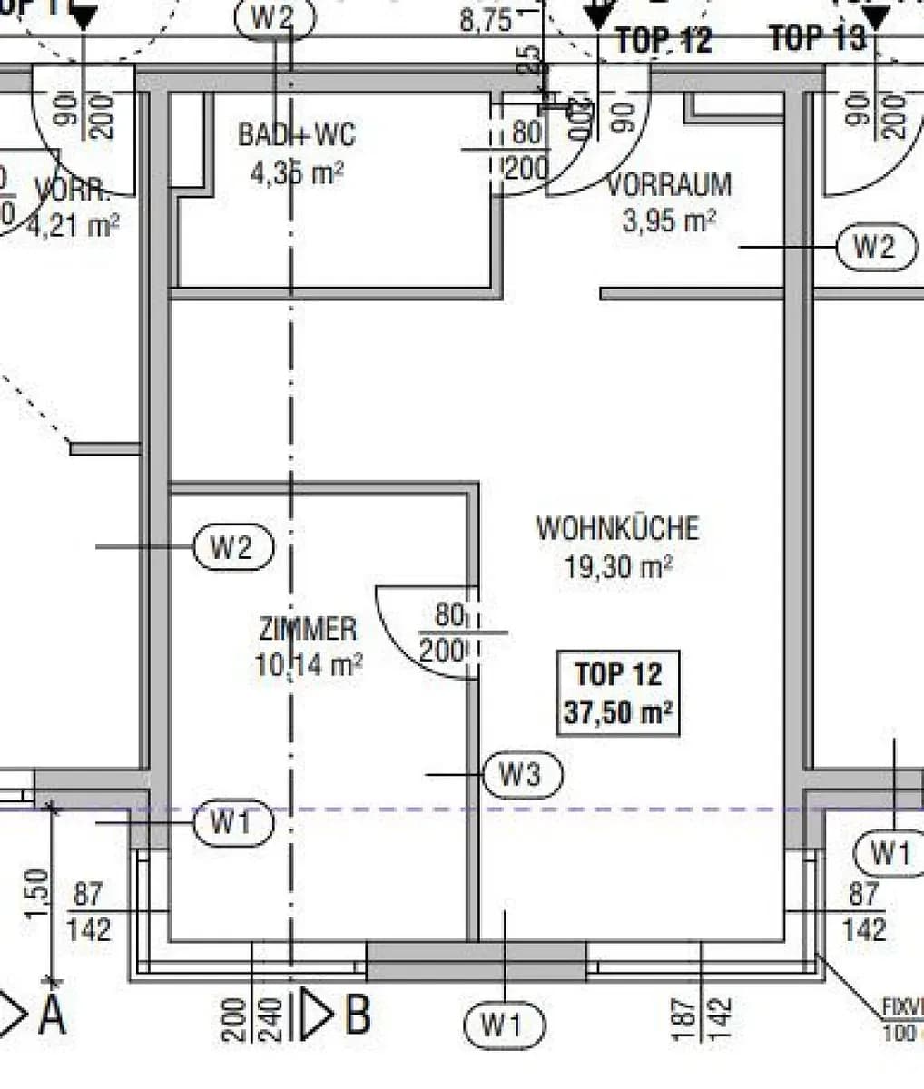 2-Zimmer-Wohnung kaufen in Wien – 37,5 m², € 211.500 – Bild 12 von 12