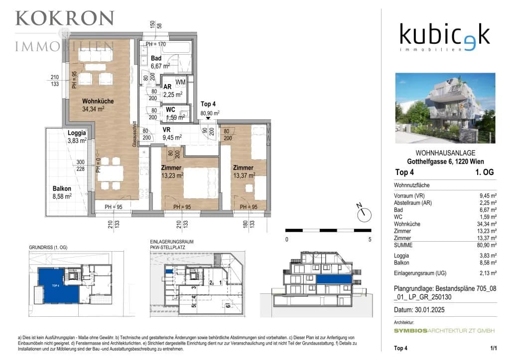 3-Zimmer-Wohnung kaufen in Wien – 80,9 m², € 525.218 – Bild 23 von 23
