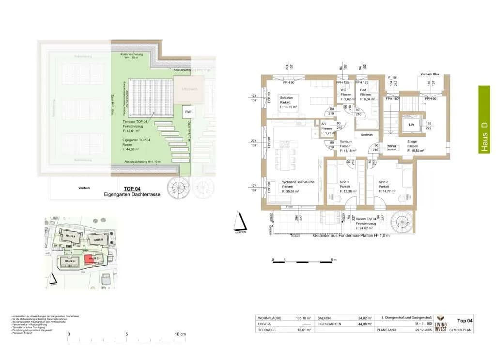 4-Zimmer-Wohnung kaufen in Urfahr-Umgebung – 105,1 m², € 690.110 – Bild 22 von 23