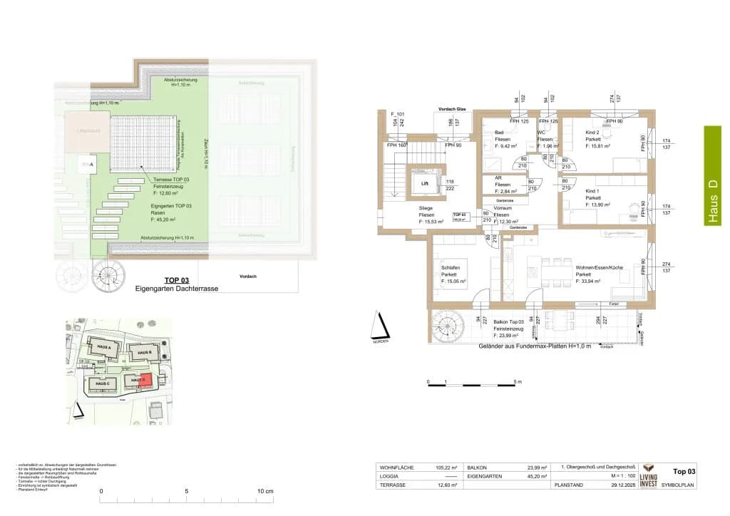 4-Zimmer-Wohnung kaufen in Urfahr-Umgebung – 105,22 m², € 690.842 – Bild 21 von 22