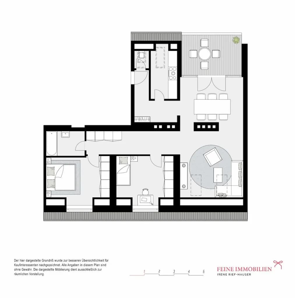 3-Zimmer-Wohnung kaufen in Wien – 95,96 m², € 799.000 – Bild 8 von 8