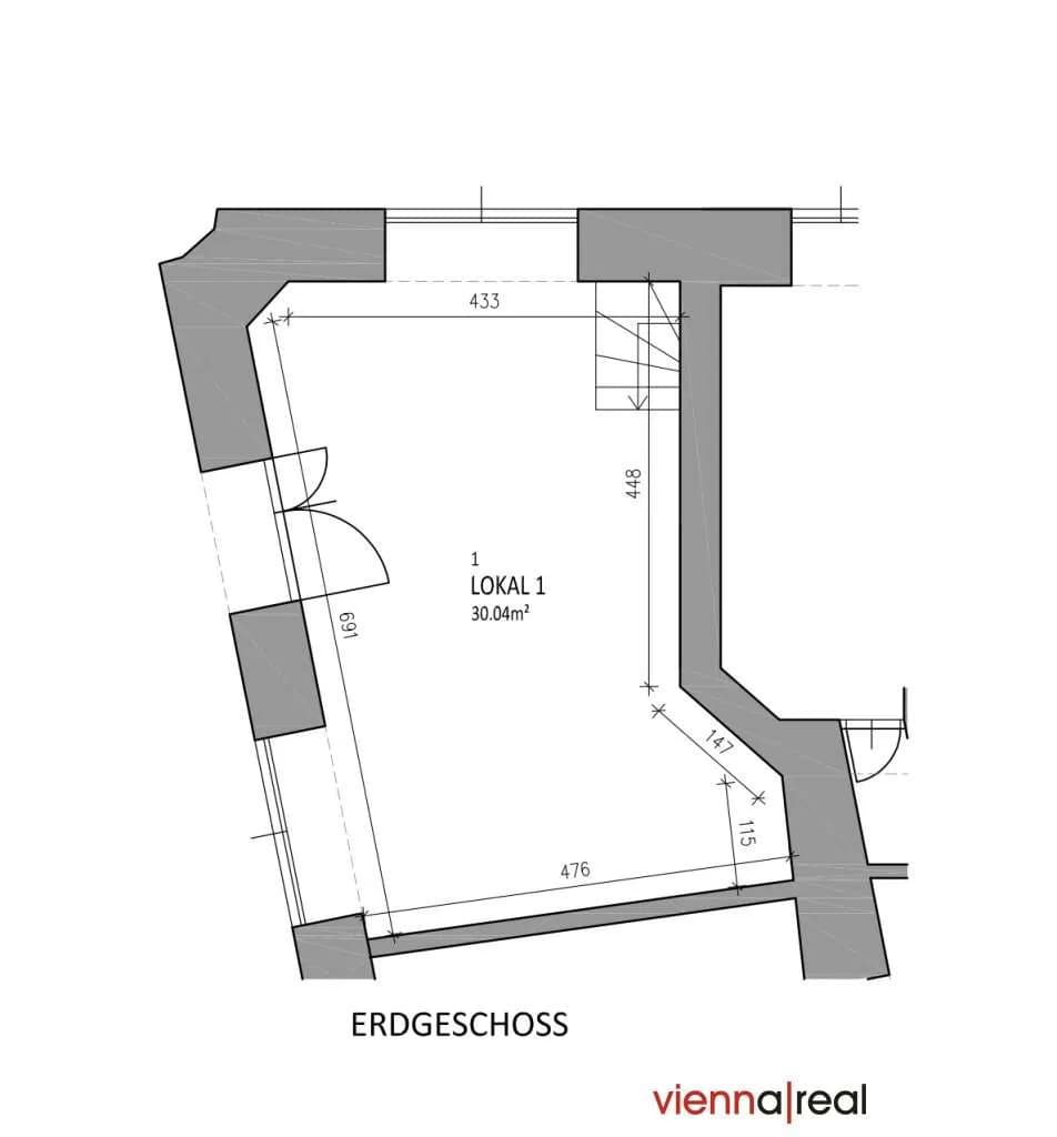 Gewerbeimmobilie mieten in Wien – 245 m², € 2.122 – Bild 28 von 30
