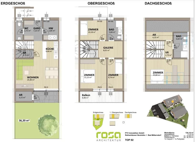 5-Zimmer-Wohnung kaufen in Liezen – 134,16 m², € 583.045