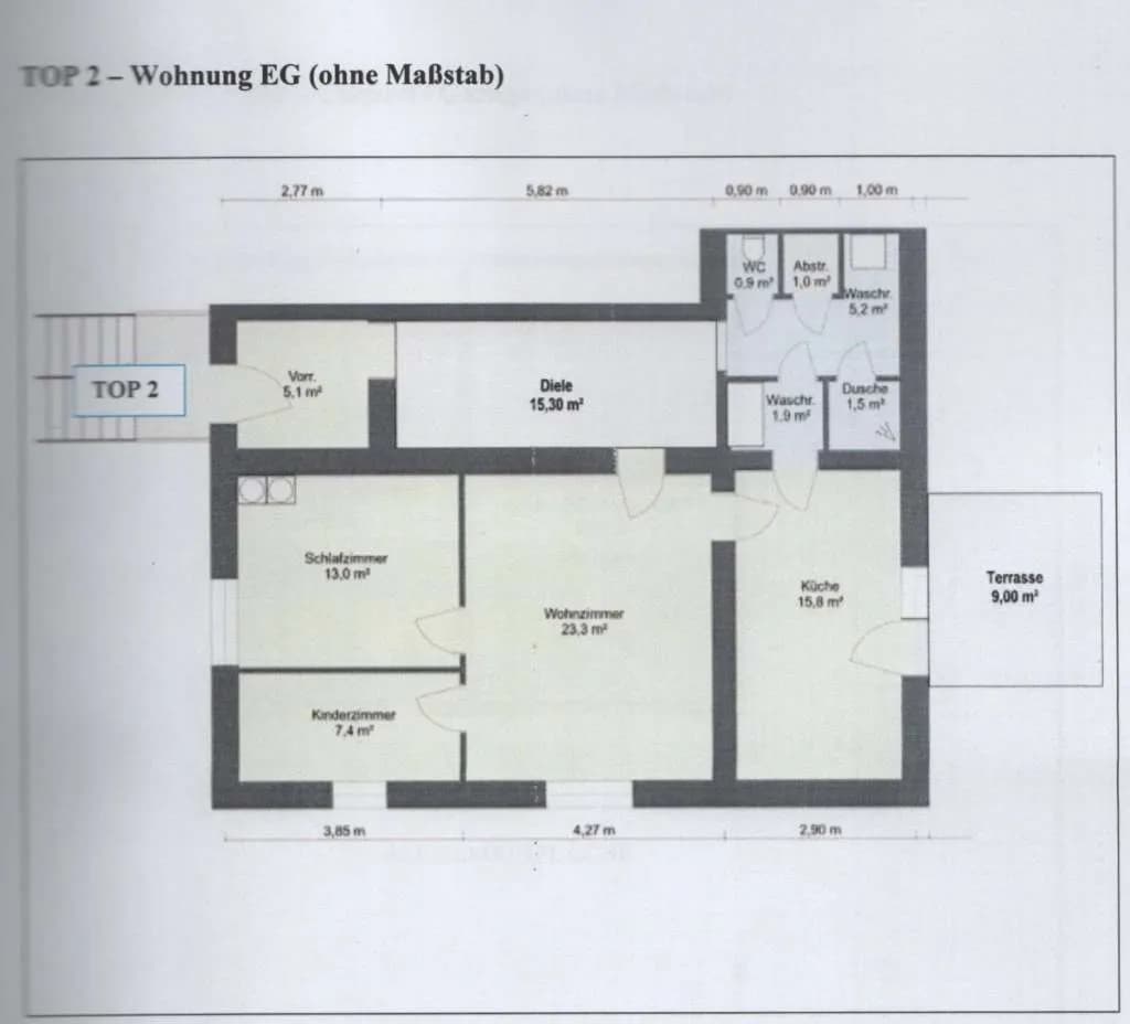 3-Zimmer-Wohnung kaufen in Gmunden – 90 m², € 219.000 – Bild 19 von 23