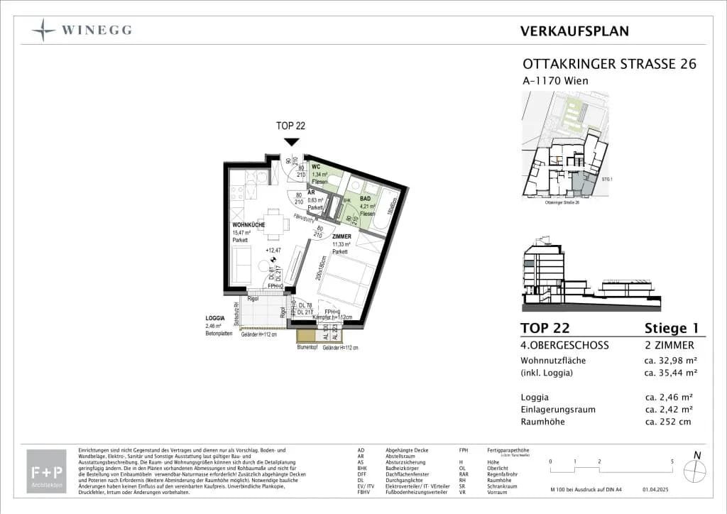 Immobilie kaufen in Wien – 33,05 m², € 273.000 – Bild 9 von 9