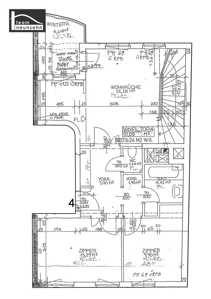 4-Zimmer-Wohnung mieten in Wien – 84,85 m², € 2.000 – Bild 15 von 16