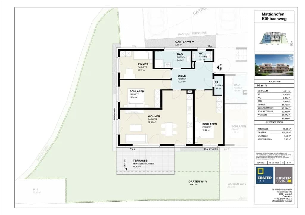 4-Zimmer-Wohnung kaufen in Braunau am Inn – 93,69 m², € 412.000 – Bild 8 von 17