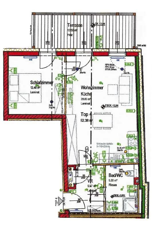 Wohnung mieten in Waidhofen an der Thaya – 52,38 m², € 599 – Bild 5 von 5