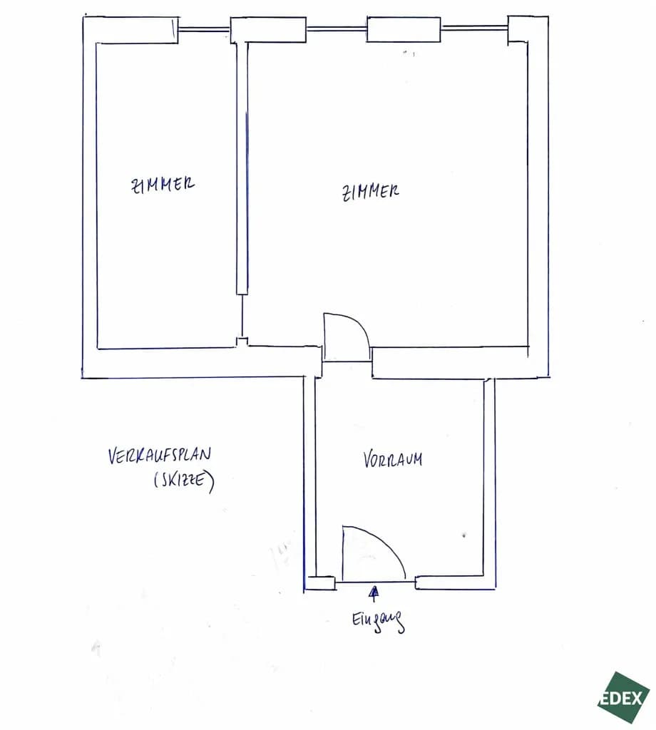 2-Zimmer-Wohnung kaufen in Wien – 40,01 m², € 129.000 – Bild 10 von 10