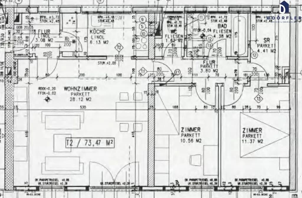 3-Zimmer-Wohnung kaufen in Feldkirchen – 73,47 m², € 189.000 – Bild 7 von 7