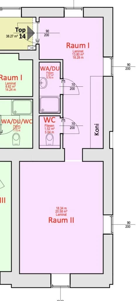 1-Zimmer-Wohnung mieten in Graz – 38 m², € 580 – Bild 10 von 10