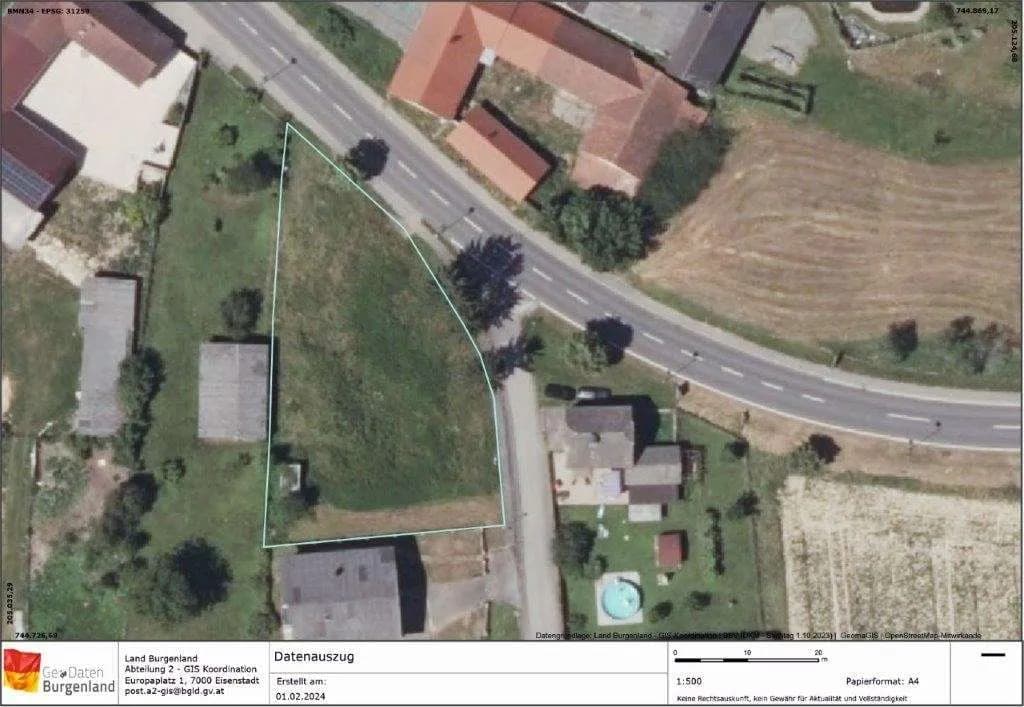 Grundstück kaufen in Jennersdorf – 1 347 m², € 49.000 – Bild 6 von 6