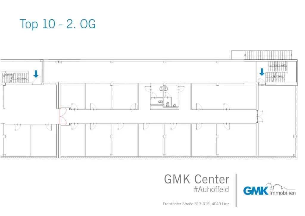 14-Zimmer-Gewerbeimmobilie mieten in Linz – 425 m², € 5.368 – Bild 19 von 19