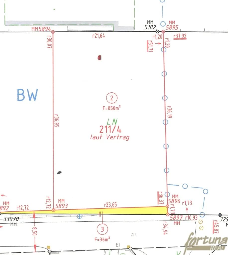 Grundstück kaufen in Sankt Pölten Land – 850 m², € 119.000 – Bild 4 von 4