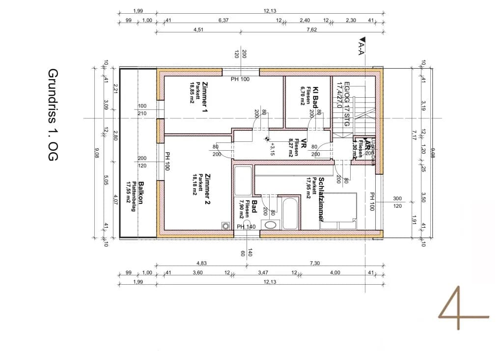 5-Zimmer-Haus kaufen in Korneuburg – 219,46 m², € 795.000 – Bild 15 von 16