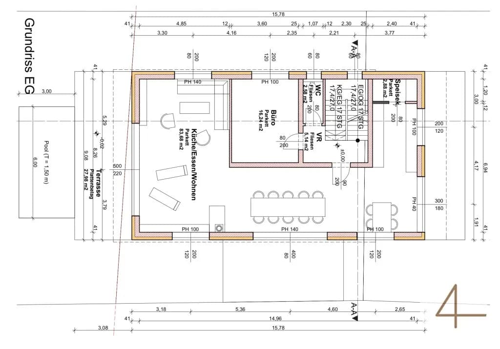 5-Zimmer-Haus kaufen in Korneuburg – 219,46 m², € 795.000 – Bild 16 von 16