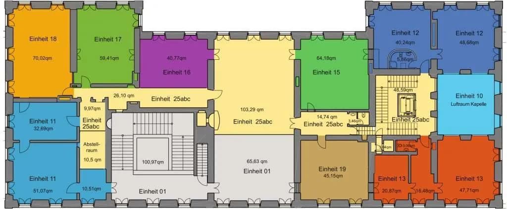 2-Zimmer-Wohnung kaufen in Schärding – 70,02 m², € 339.597 – Bild 3 von 4