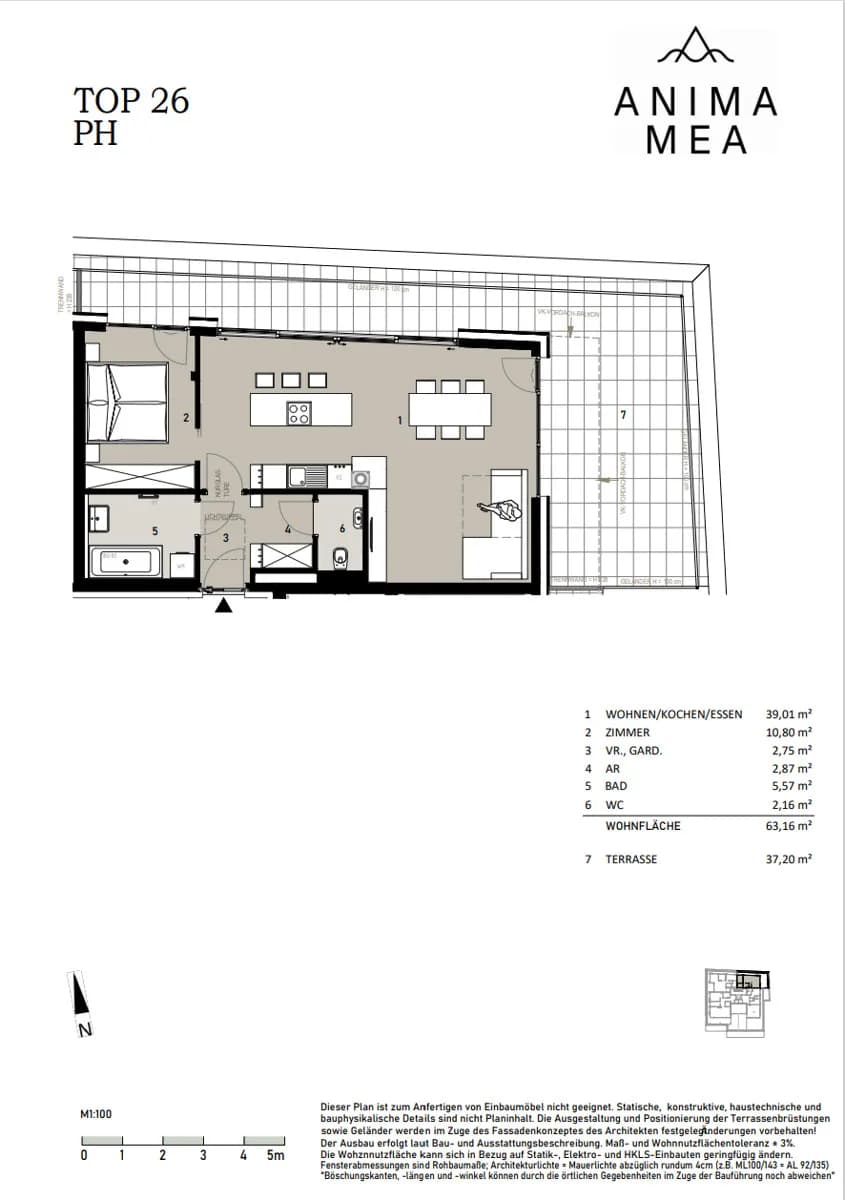 2-Zimmer-Wohnung kaufen in Klagenfurt Land – 63 m², € 599.000 – Bild 3 von 25
