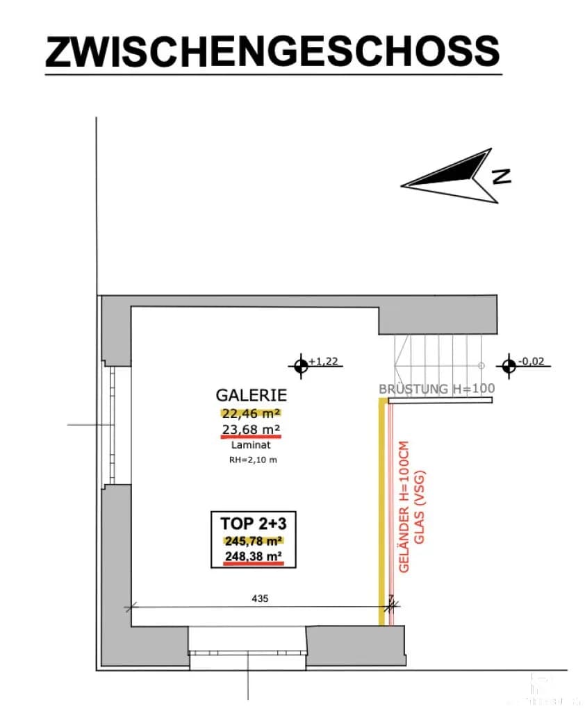 5-Zimmer-Gewerbeimmobilie kaufen in Wien – 248 m², € 899.000 – Bild 20 von 21