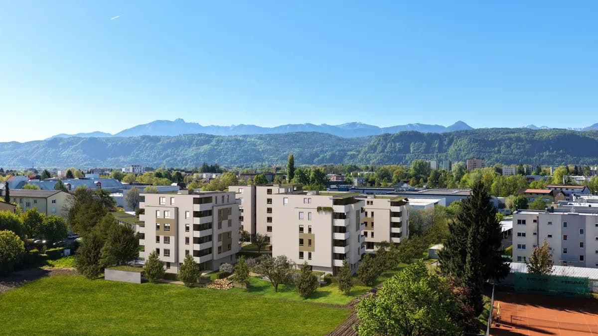 1-Zimmer-Wohnung mieten in Klagenfurt – 39 m²