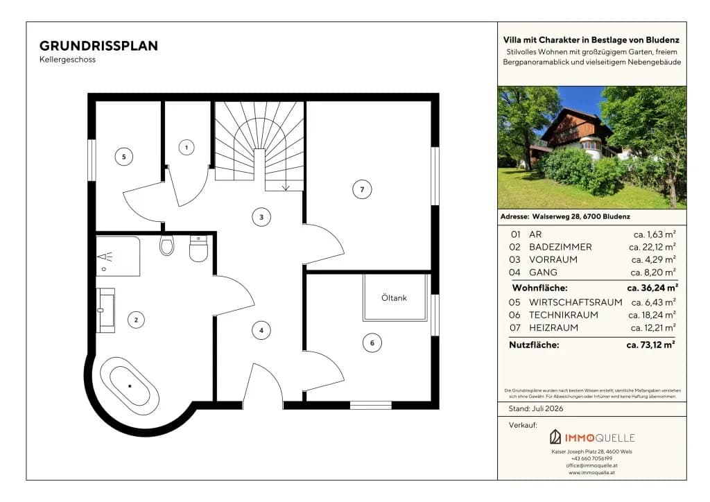 7-Zimmer-Haus kaufen in Bludenz – 201,83 m², € 1.149.000 – Bild 23 von 27