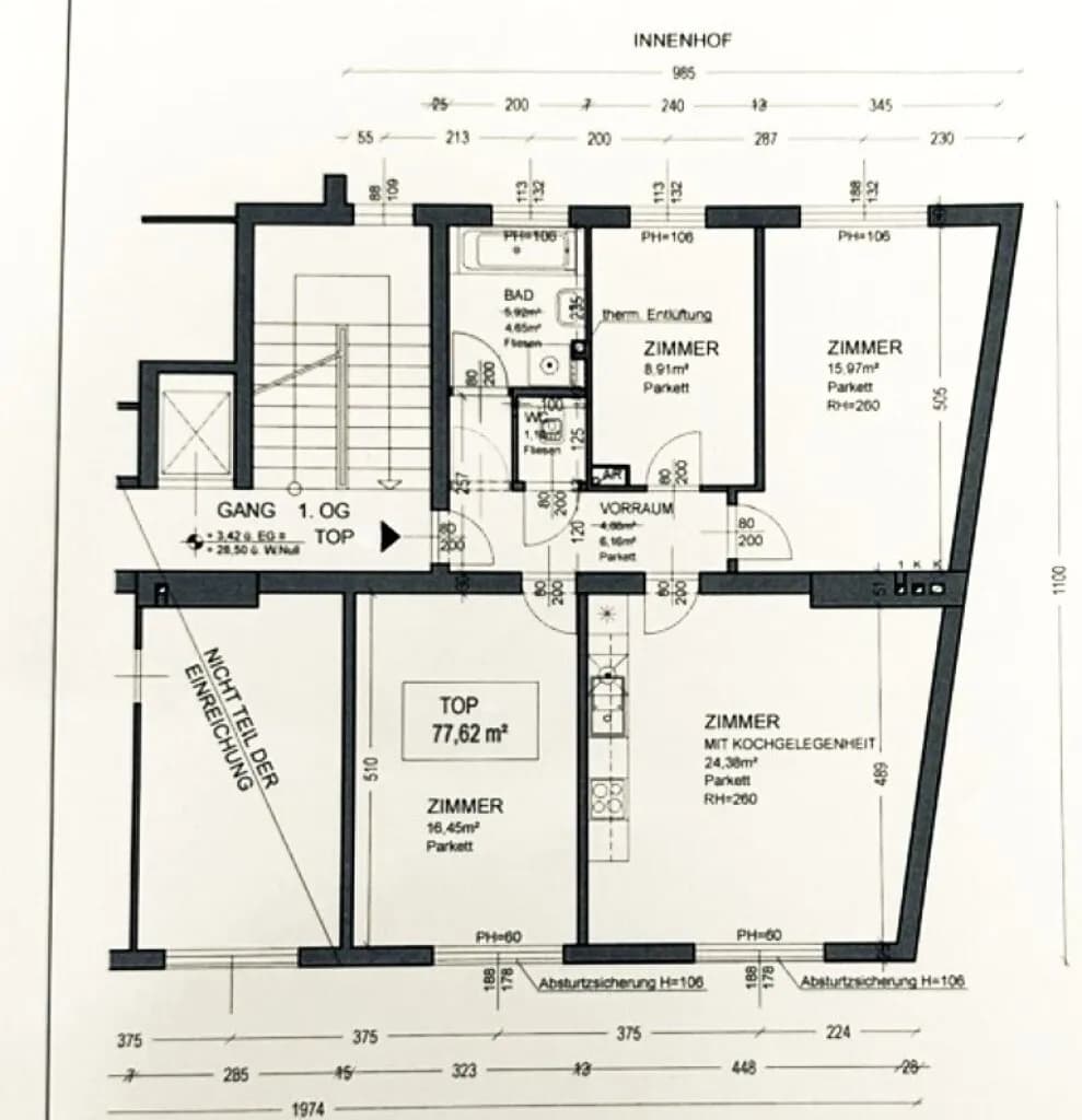 4-Zimmer-Immobilie kaufen in Wien – 77,62 m², € 359.000 – Bild 18 von 18