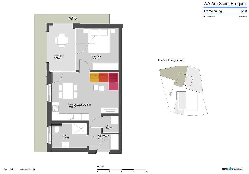 2-Zimmer-Wohnung kaufen in Bregenz – 45,05 m², € 379.000 – Bild 7 von 8