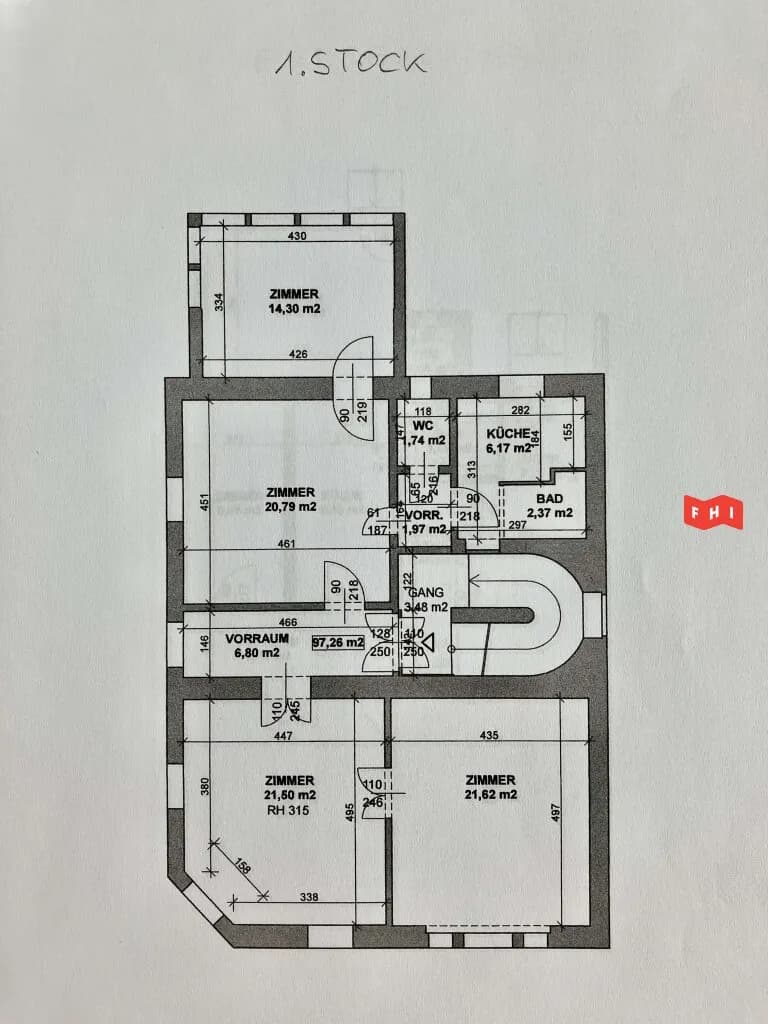 11-Zimmer-Gewerbeimmobilie kaufen in Tulln – 270,94 m², € 1.170.000 – Bild 12 von 14