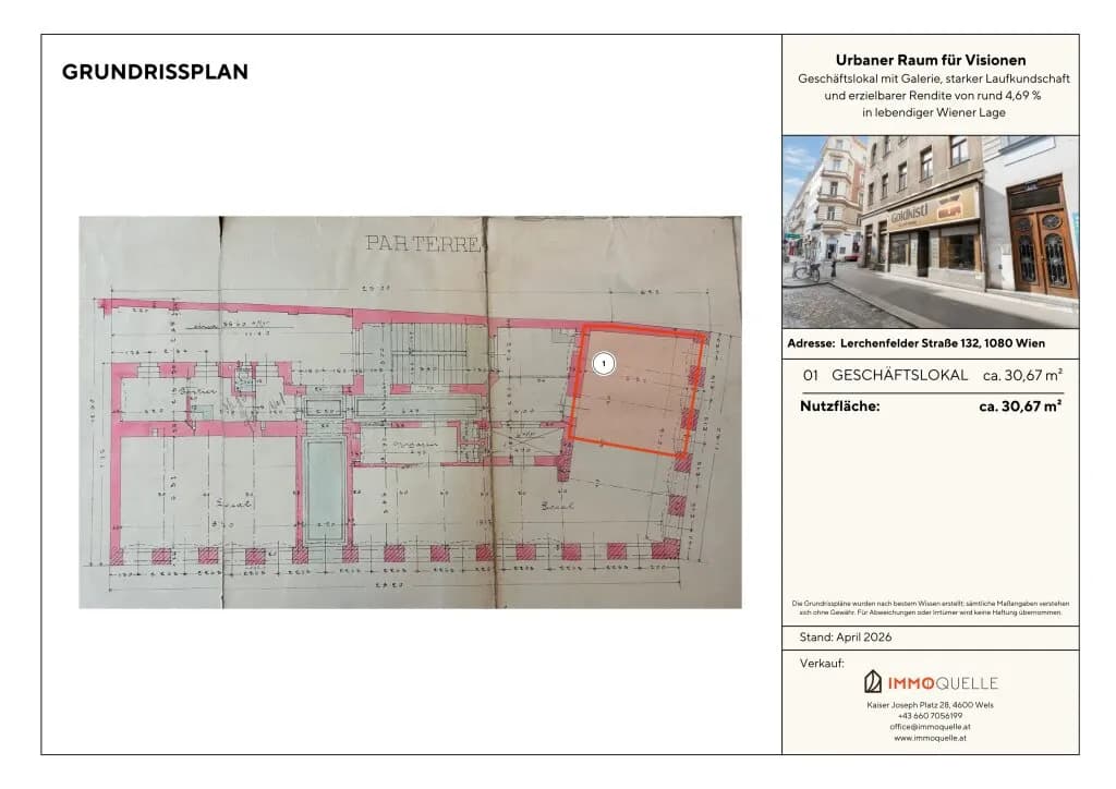 Gewerbeimmobilie kaufen in Wien – 59 m², € 229.000 – Bild 7 von 8