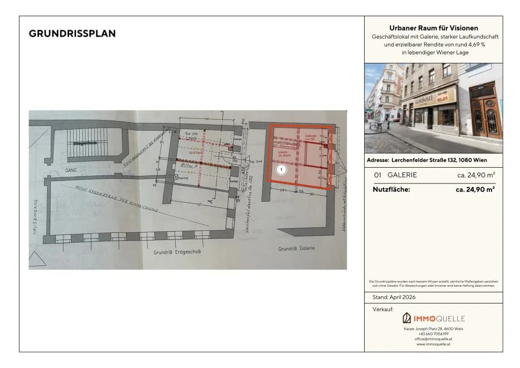 Gewerbeimmobilie kaufen in Wien – 59 m², € 229.000 – Bild 8 von 8