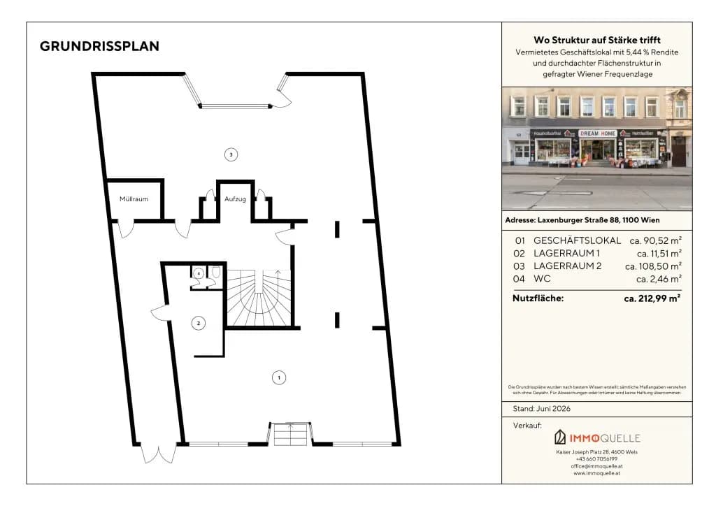 Gewerbeimmobilie kaufen in Wien – 244 m², € 649.000 – Bild 7 von 8