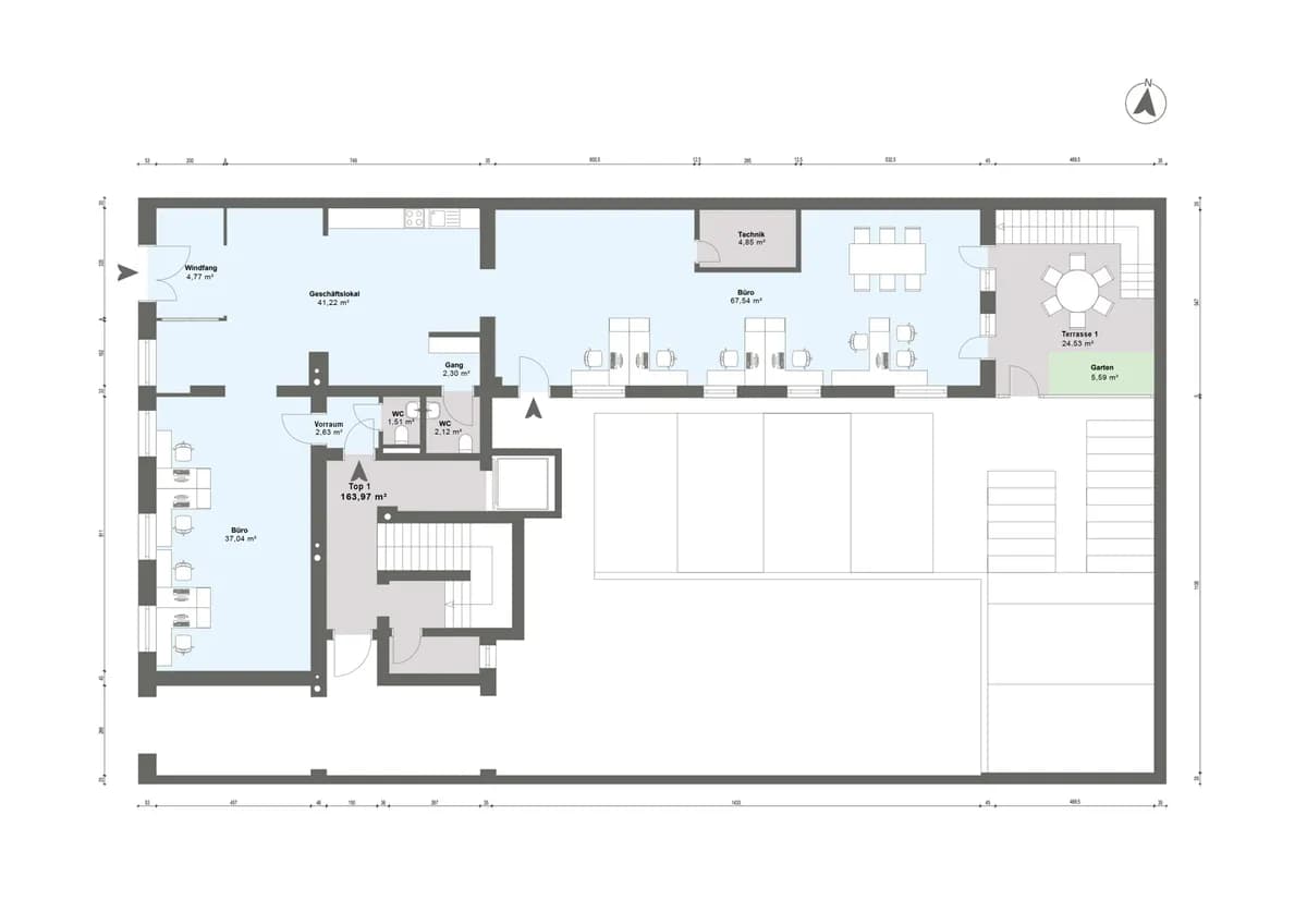 Gewerbeimmobilie kaufen in Amstetten – 164 m², € 673.500 – Bild 7 von 8