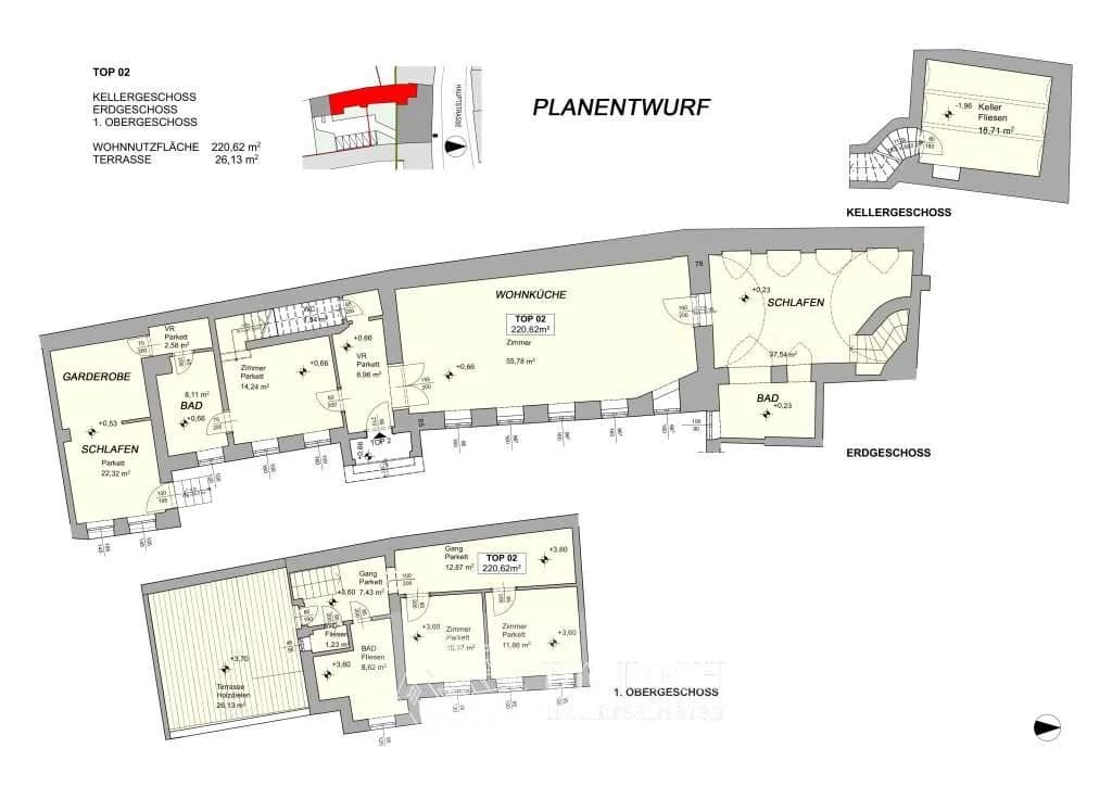 6-Zimmer-Wohnung kaufen in Korneuburg – 220 m², € 499.000 – Bild 15 von 15