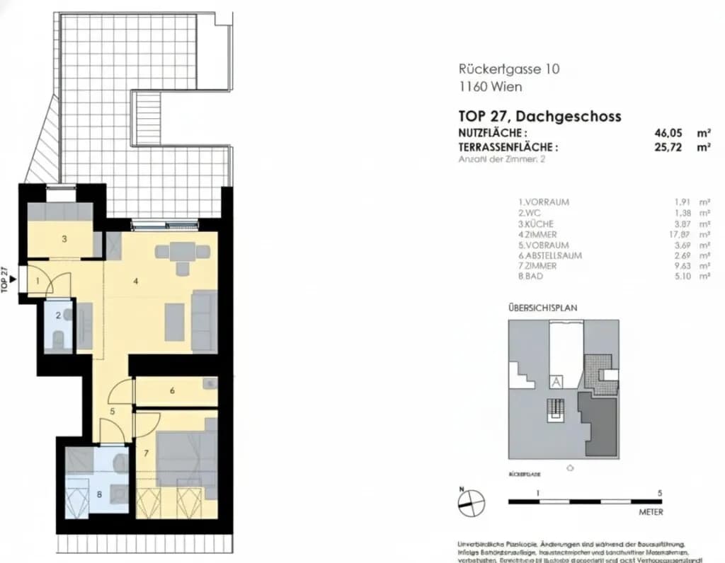 2-Zimmer-Wohnung kaufen in Wien – 46,05 m², € 330.000 – Bild 29 von 29