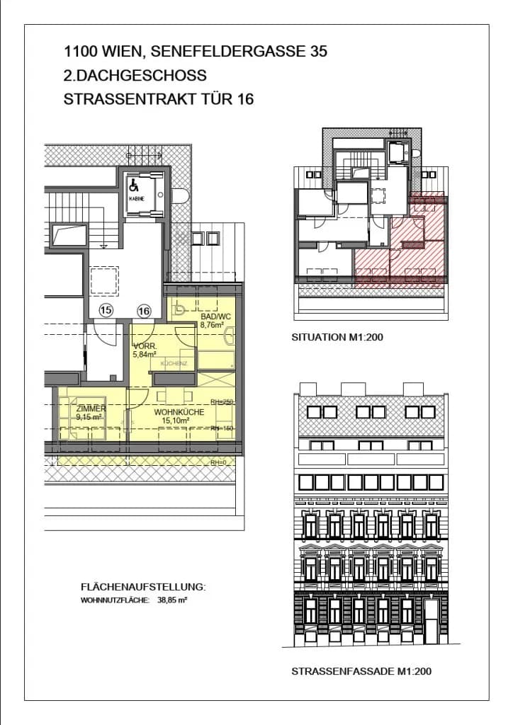 2-Zimmer-Wohnung kaufen in Wien – 38,85 m², € 269.000 – Bild 8 von 10