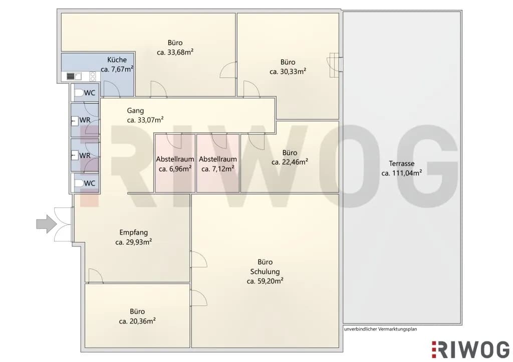 5-Zimmer-Gewerbeimmobilie mieten in Mödling – 268 m², € 3.377 – Bild 7 von 7