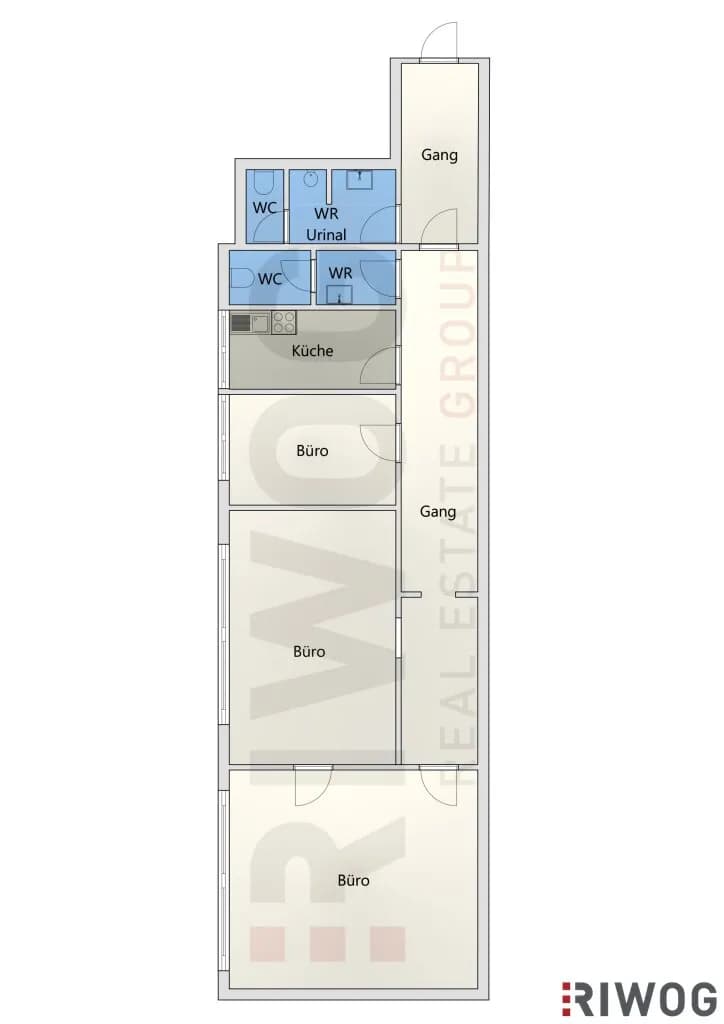 3-Zimmer-Gewerbeimmobilie mieten in Mödling – 113 m², € 1.422 – Bild 7 von 7