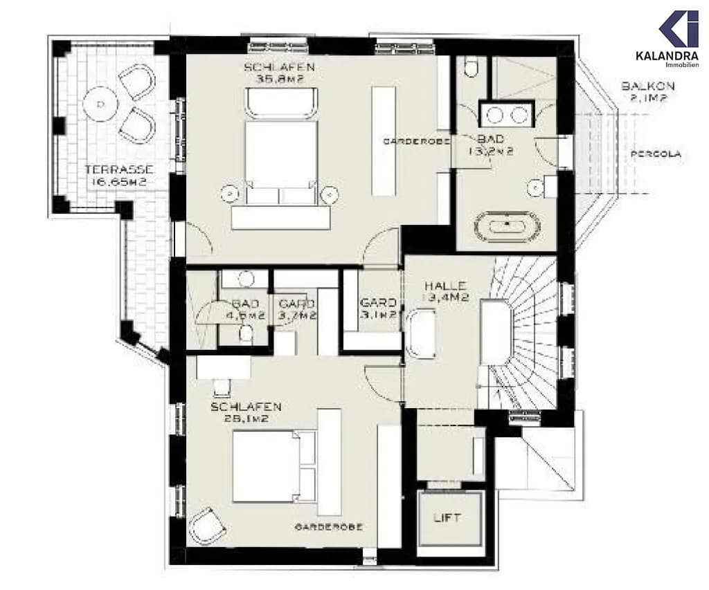 8-Zimmer-Haus kaufen in Wien – 354 m², € 3.850.000 – Bild 21 von 21