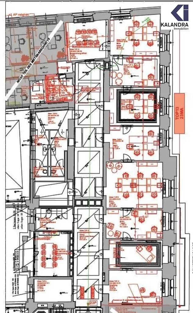 10-Zimmer-Gewerbeimmobilie mieten in Wien – 386 m², € 12.277 – Bild 13 von 14